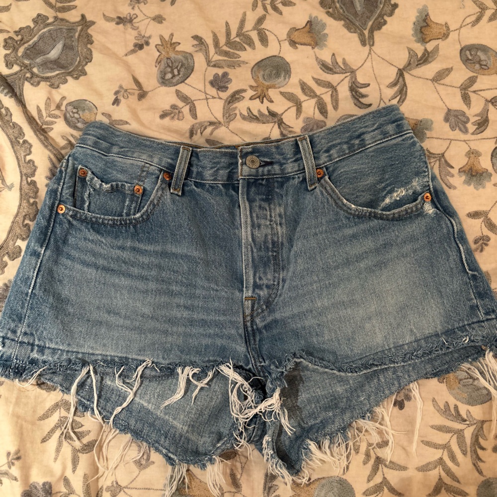 Levi's Blue Jean Shorts